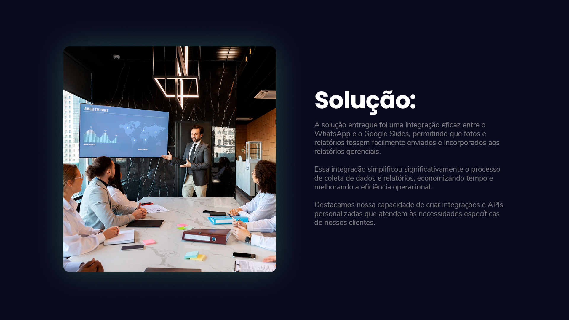 Integração WhatsApp e Google Slides 3